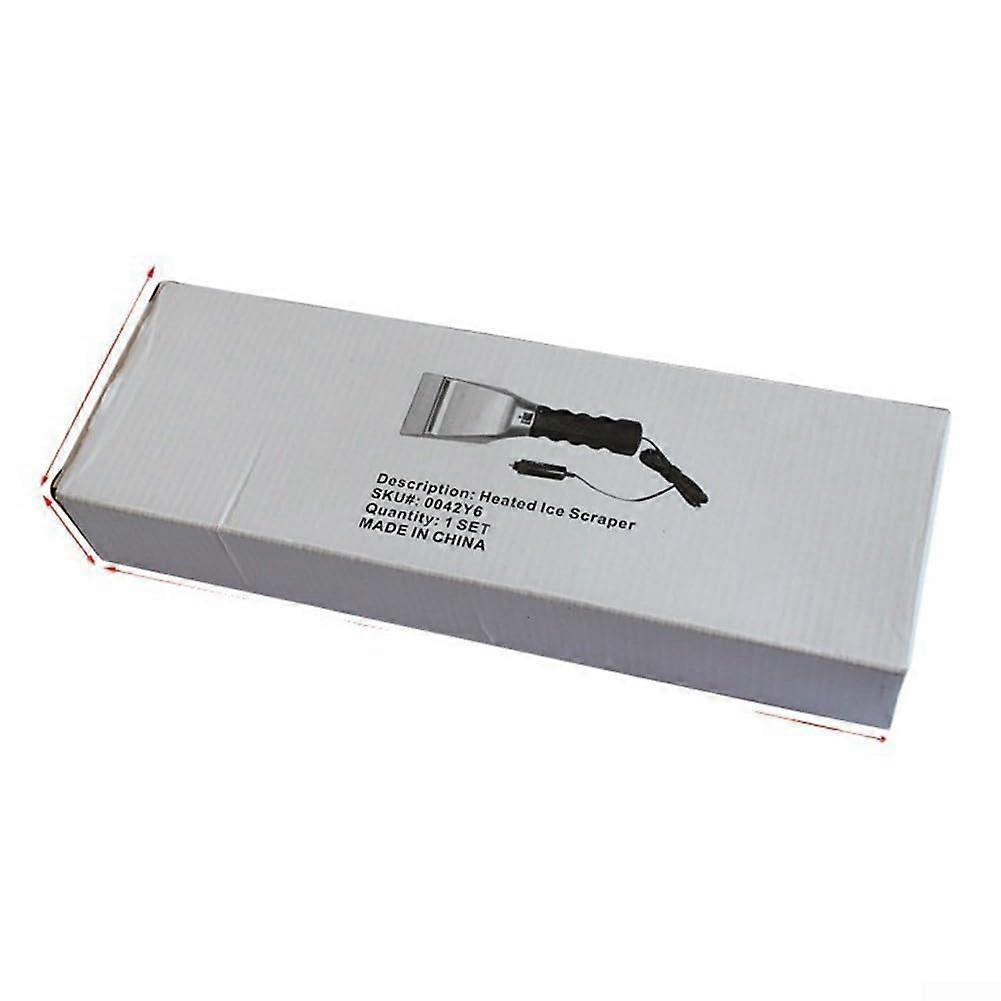 Simplify your winter routine with a practical and efficient 12V heated ice scraper.