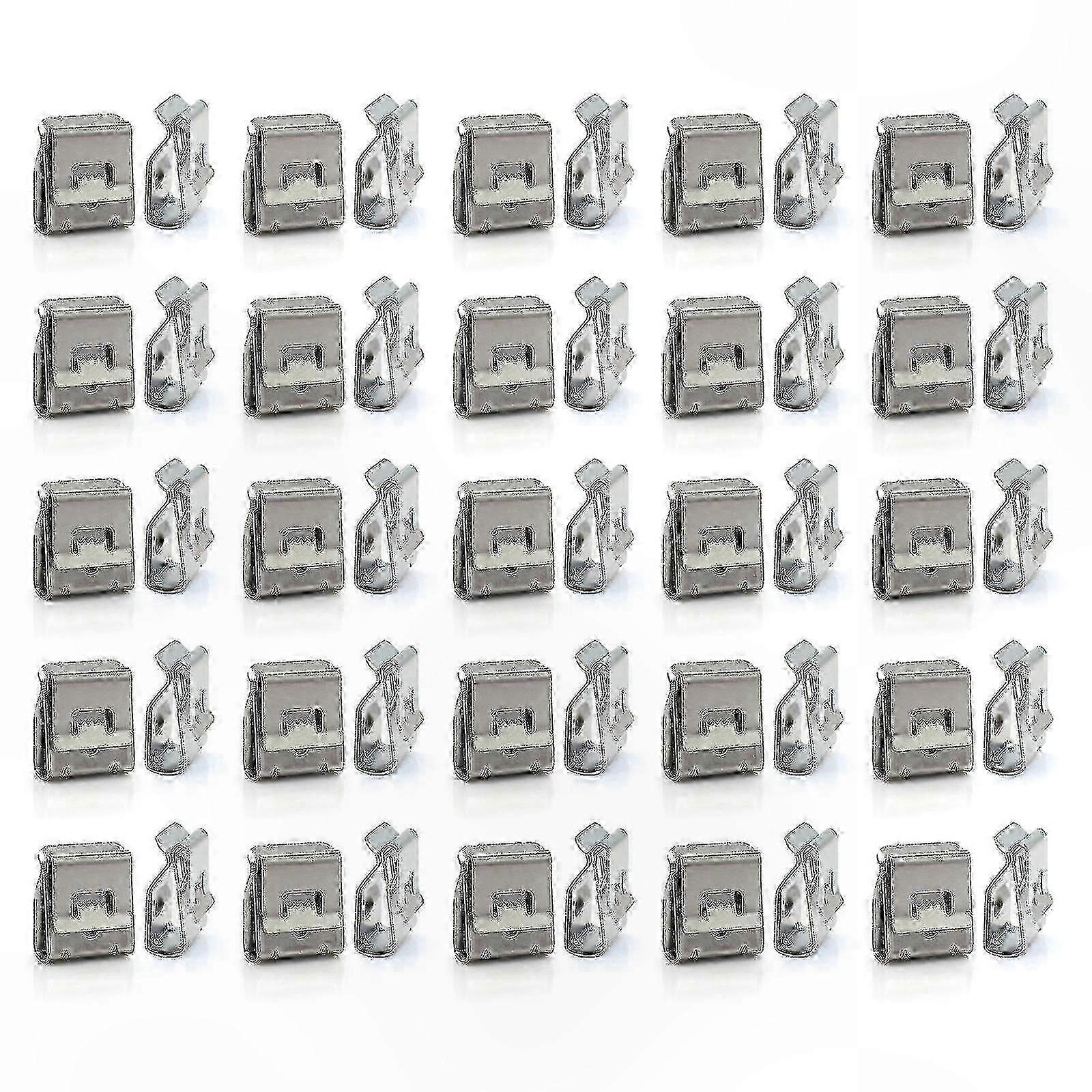 50 Pack Solar Cable Clips for 2 Wire PV Management Fasteners