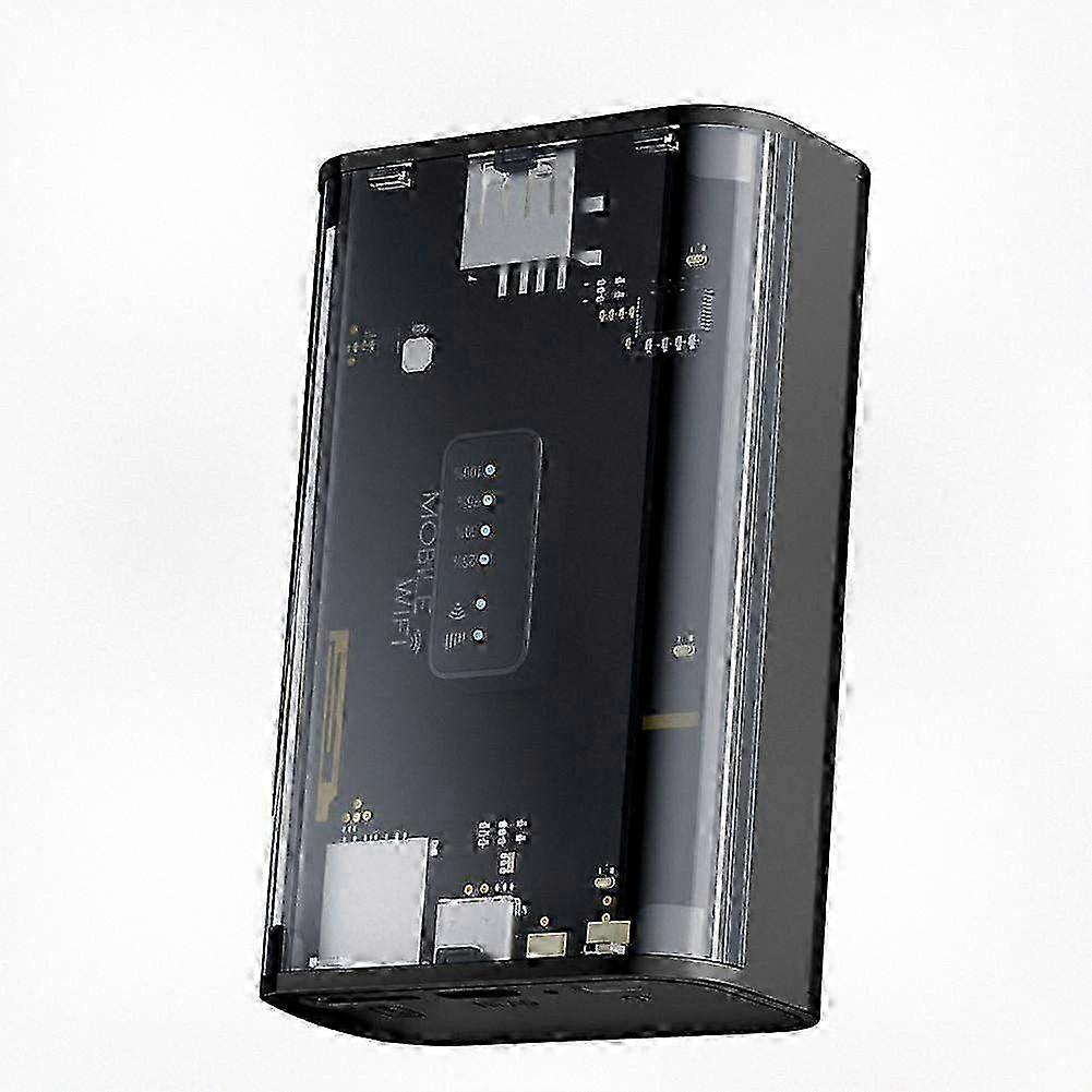 2025 4G Portable Router 300Mbps Mobile WiFi Hotspot for Travel with 6000mAh Battery, SIM Card Slot & USB Port