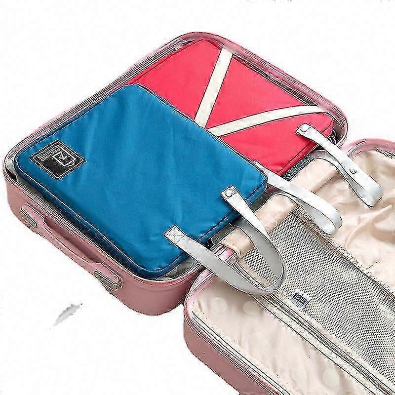 Travel-Friendly Waterproof Toiletry Bag with Passport Holder - Organize Essentials