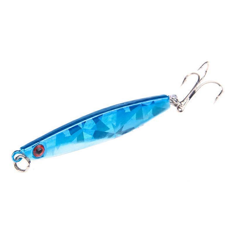 Feeder-style lure for rock fishing, far-throwing with glitter design, 5-piece set, artificial bait for fishing