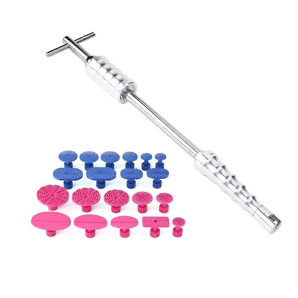 Tools for Paintless Dent , Performance Sliding Hammer, TBar, Glue Pull Tab Set for Removing Dents from Car and Motorcycle Body Panels