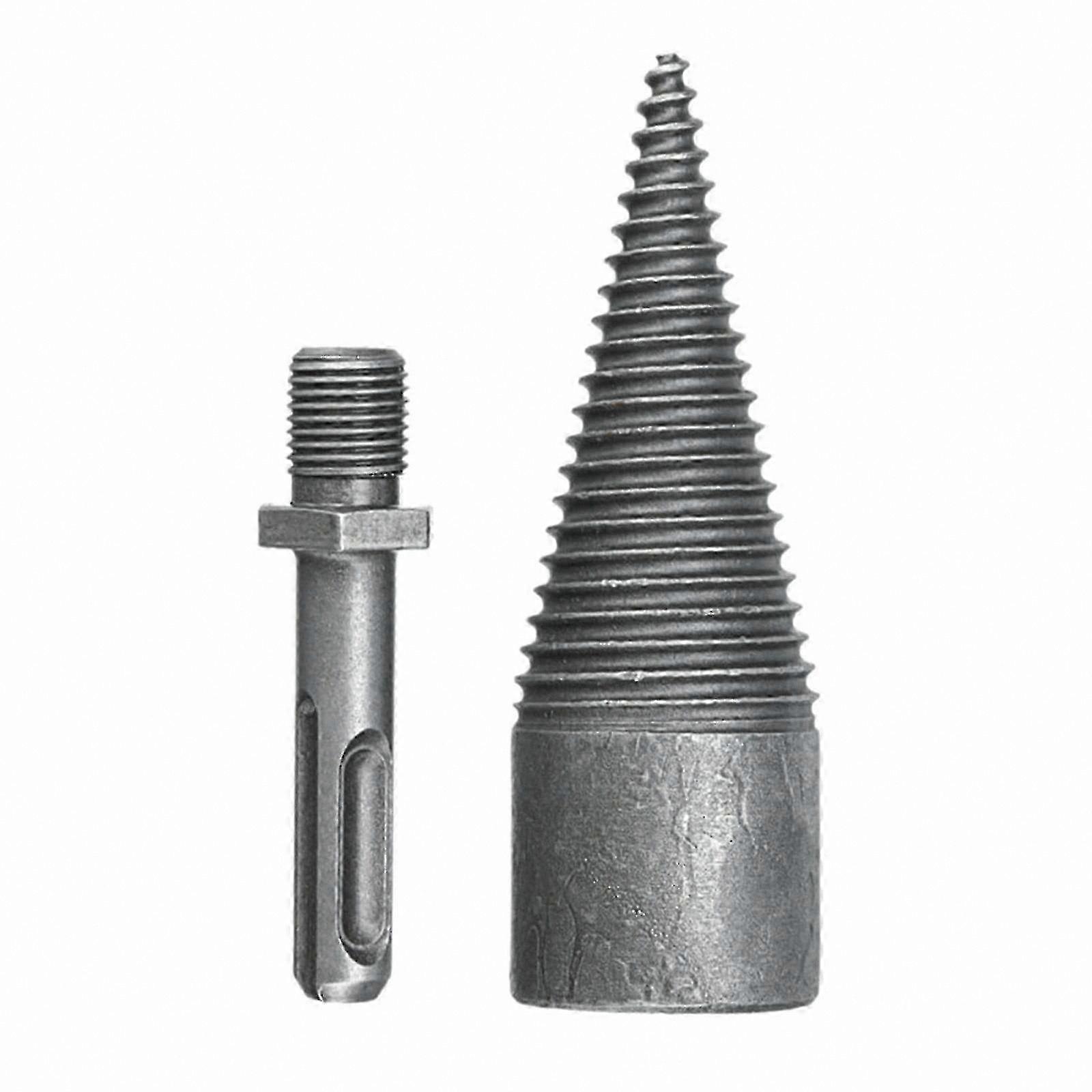 Heavy Duty Steel Wood Splitting Drill Bit Set for Log Splitting Tools