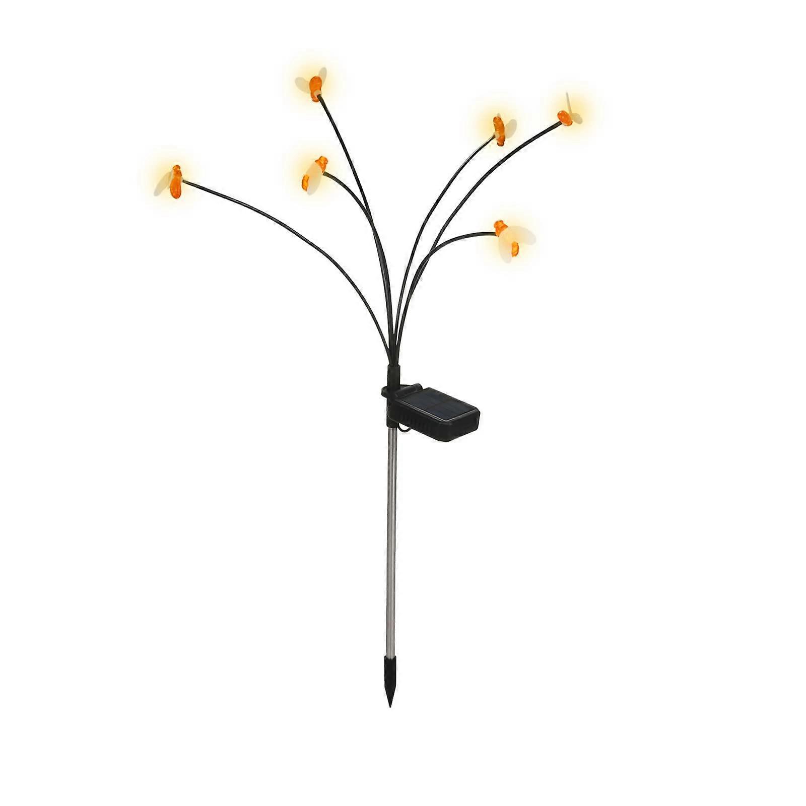 Solar Firefly Lights with 2 Lighting Mode Sway by Wind for Yard Patio