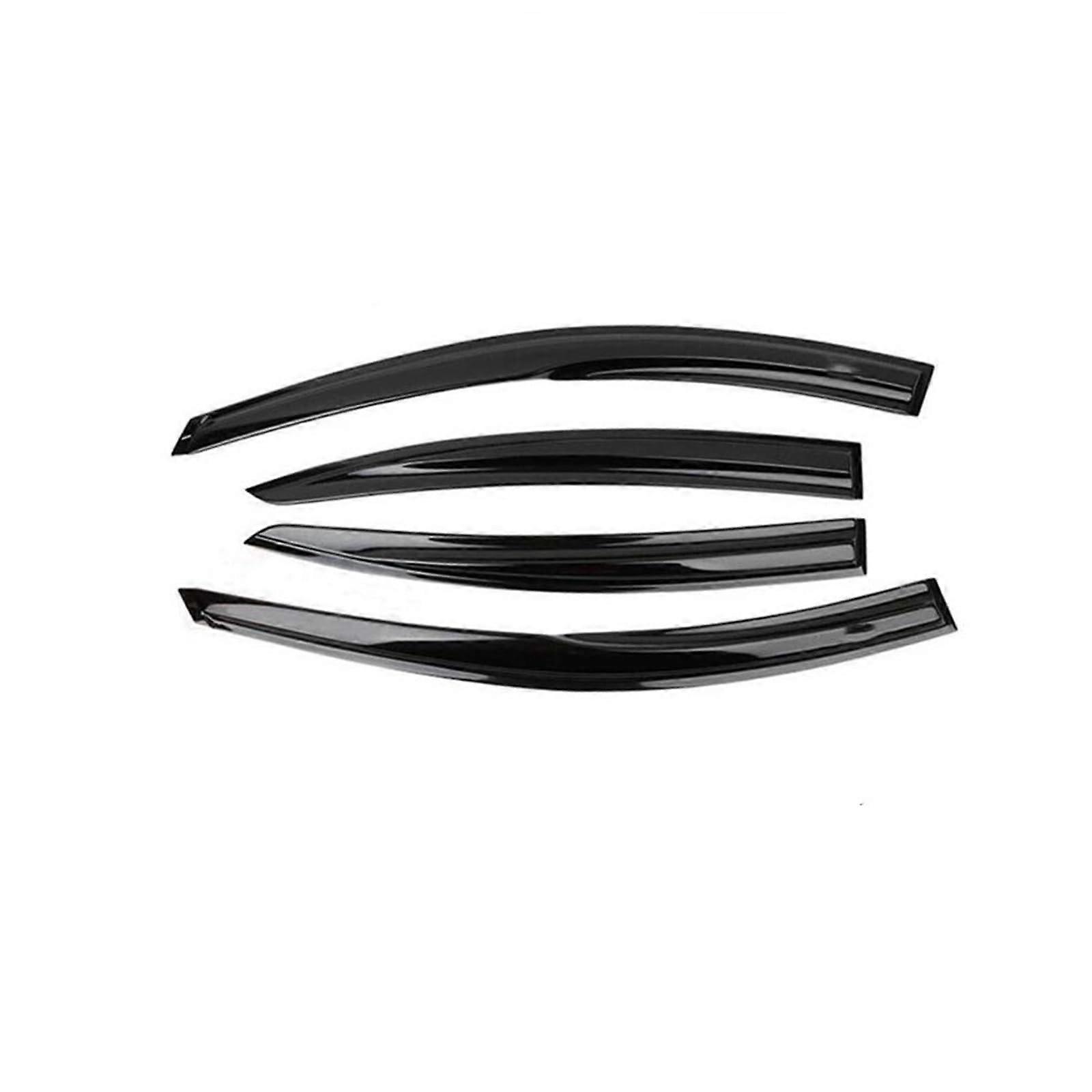 Side Window Wind Deflectors For Qashqai 2016-2021 Auto Window Visors Rain Sunshade Slim Moulding Trim
