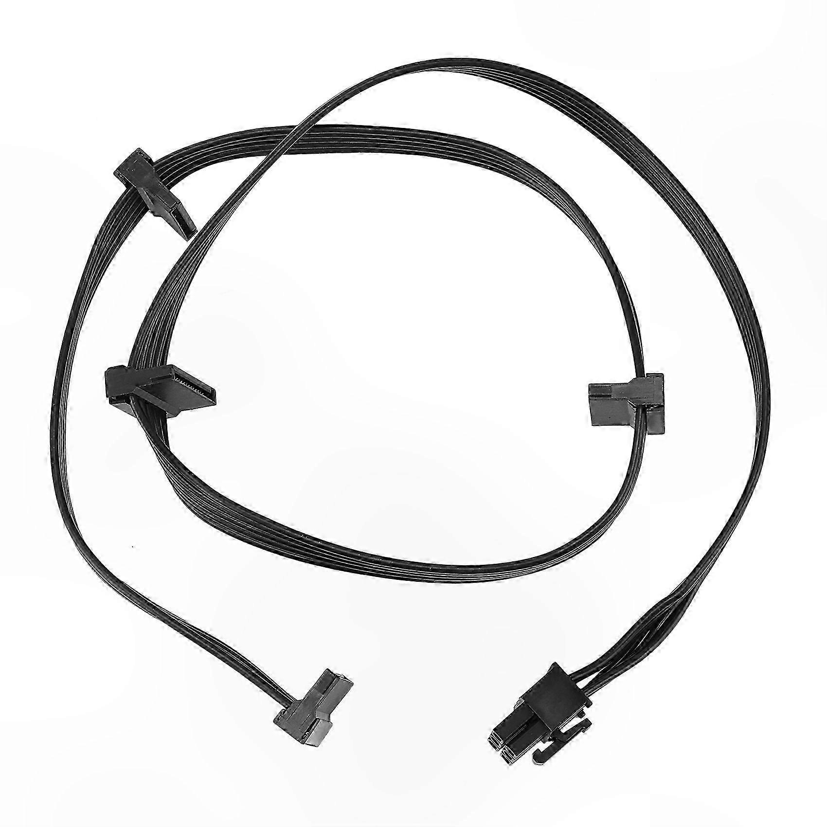 6-Pin PCIe to 4-SATA Power Cable Adapter for Select PSU Models