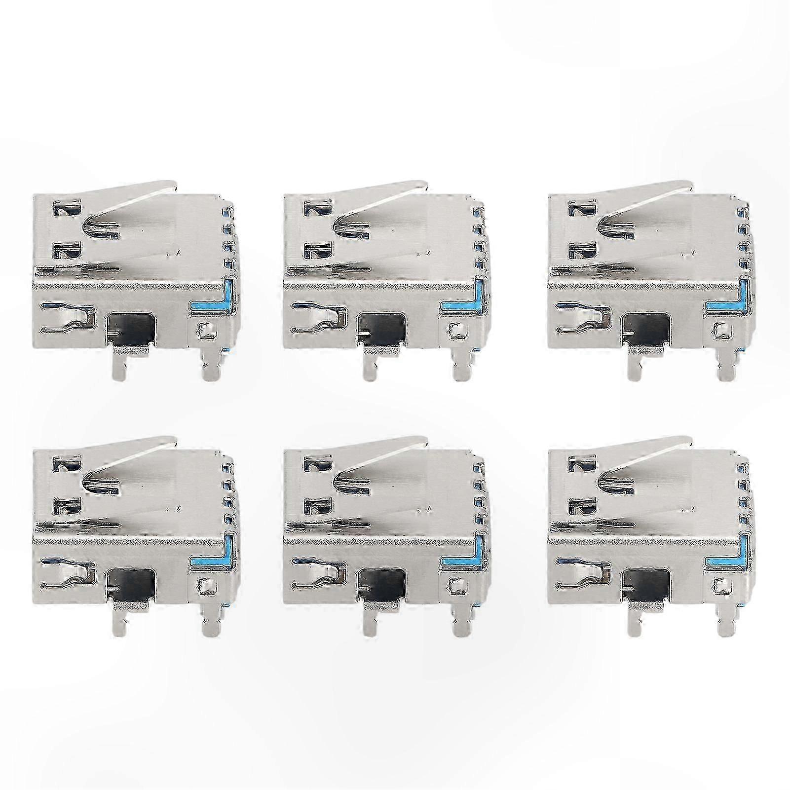 5pcs Replacement USB Charging Port Repair Parts for Game Controllers Compatible with PS5