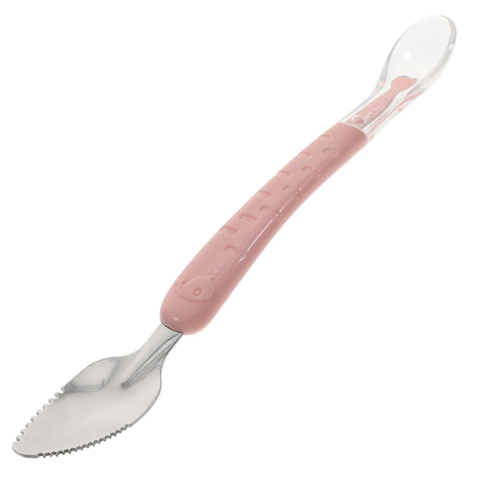 Scraping Spoon Zigzag Spoon Double-headed Spoon Infant Feeding Tool