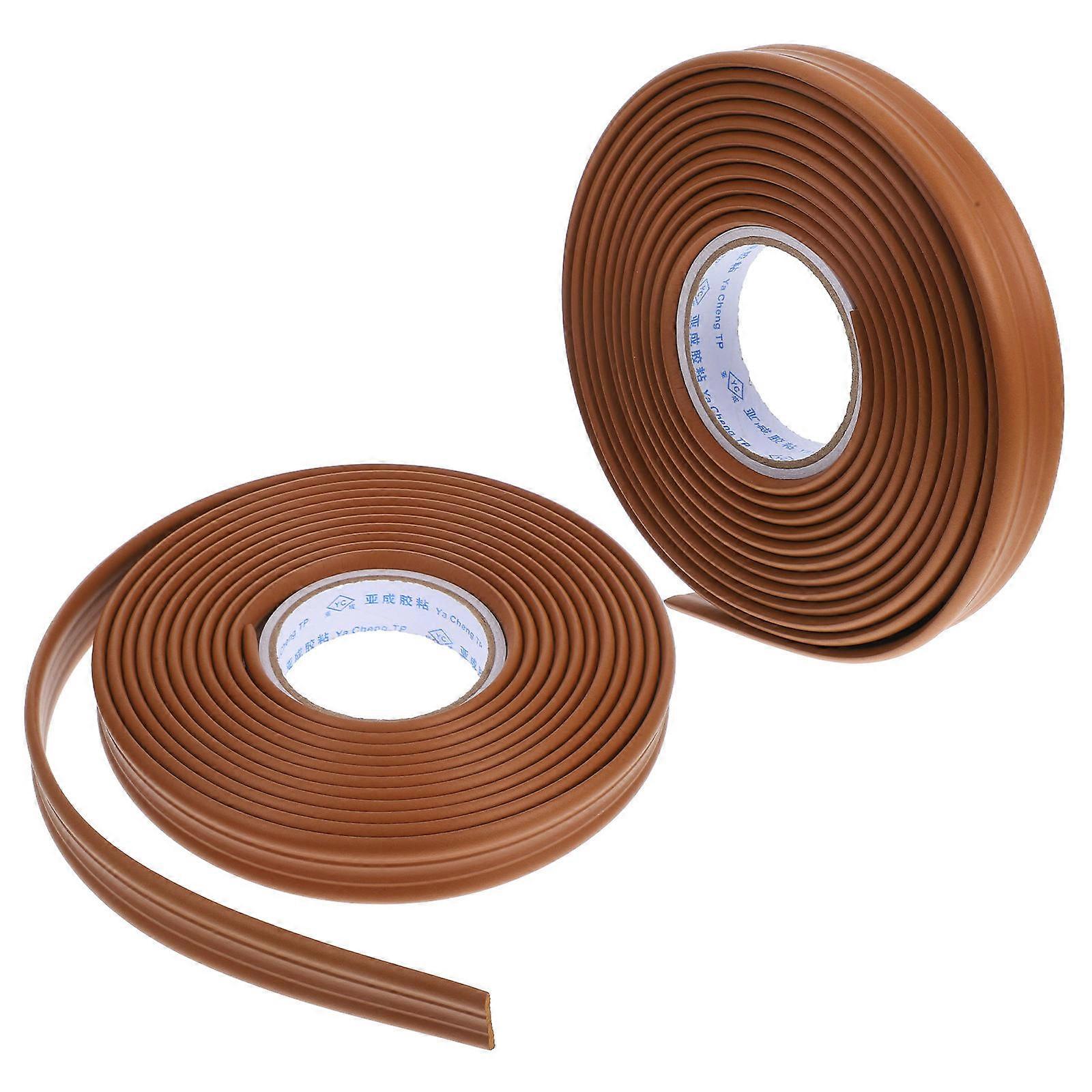 2pcs Peel and Stick Flexible Molding Trim for Walls Ceilings Floors Cabinets and TV Background with Mirror Border Design