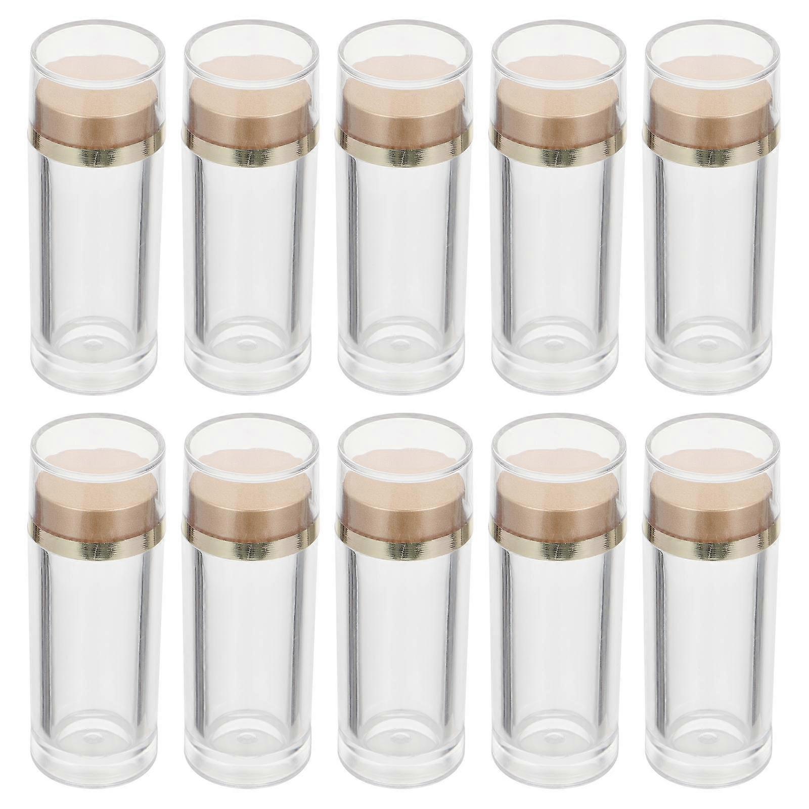 Acrylic Jar for Storage Use Premium Transparent Containers Keep Food Fresh Longer 10pcs