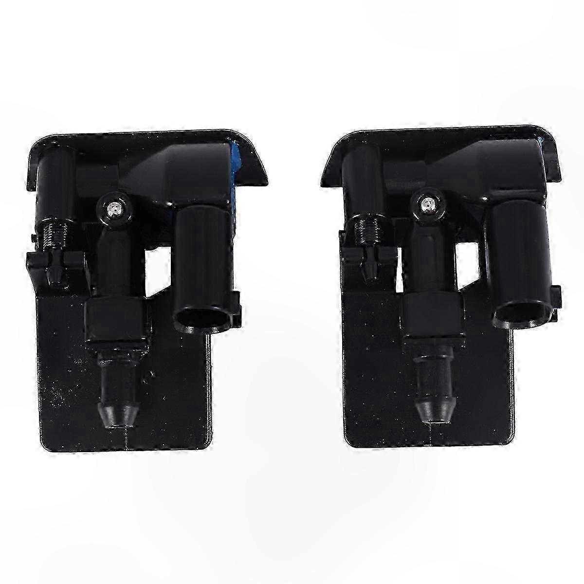 Windshield Washer Nozzle Replacement for Select  Models - 2 Pack Universal Fit 61667183343 Jet Spray Accessory