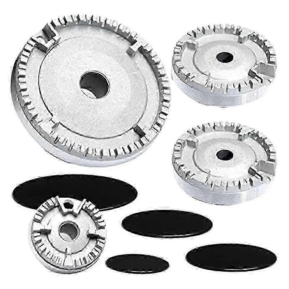 Burner Crown Flame Cap for Universal Gas Cooktops - Precise Fit