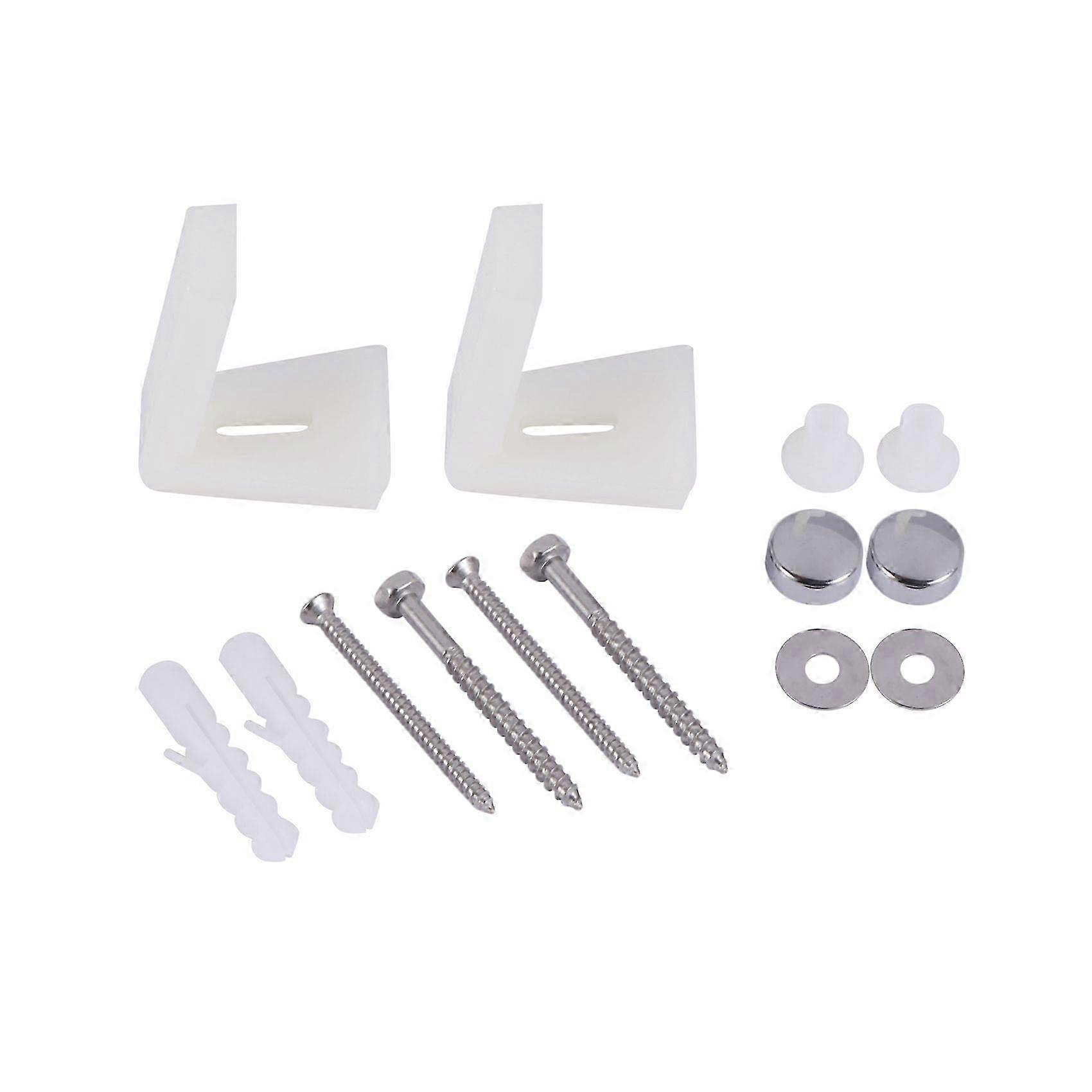 Bathroom Angled Floor Wc Toilet Pan Bidet Or Semi Pedestal Fixing Kit Bolts