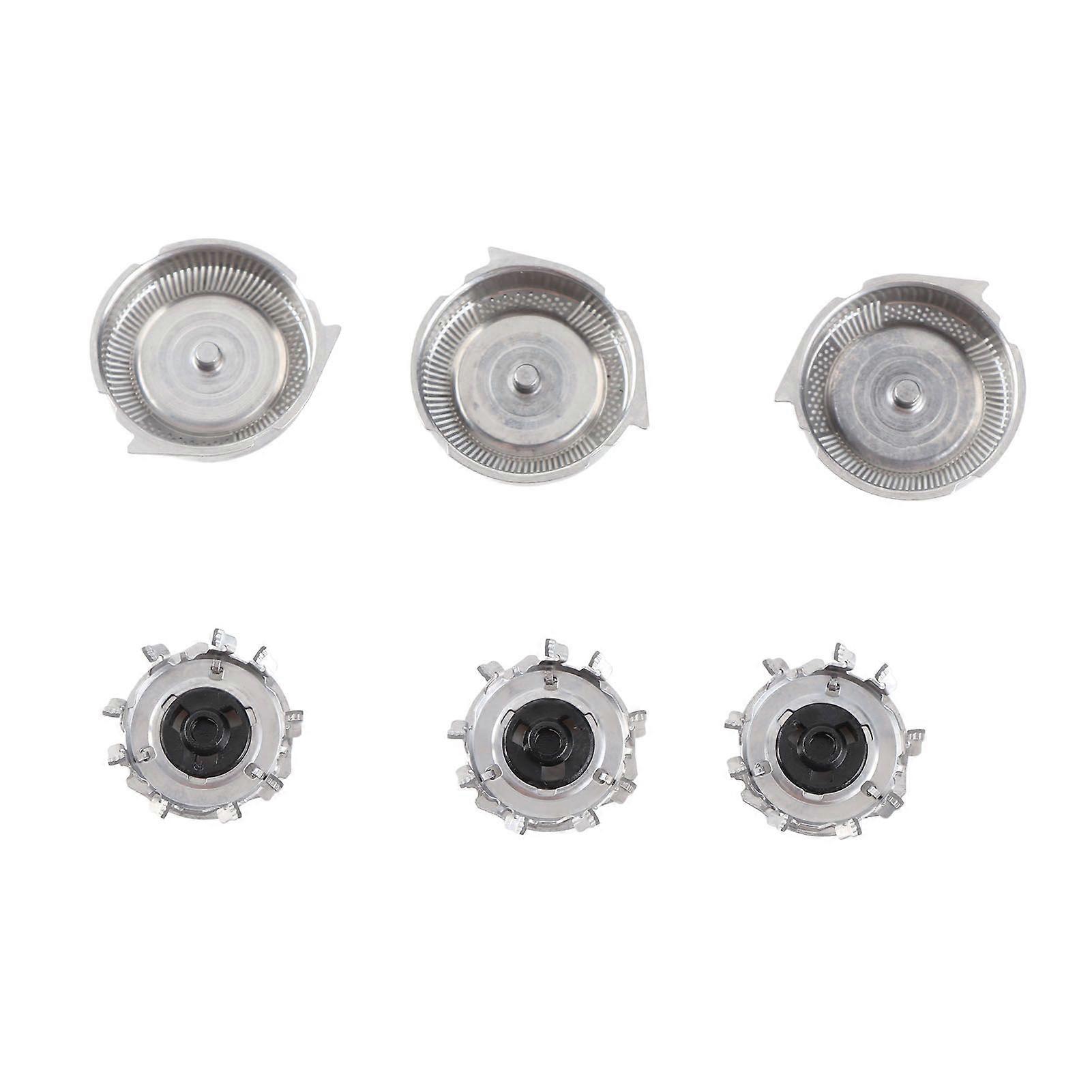3pcs Shaving Heads Alloy Easy to Install Electric Shaver Replacement Head for Replace