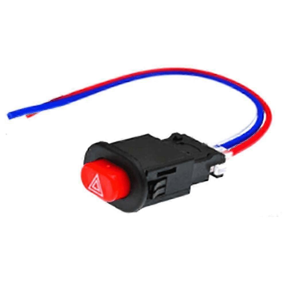 Motorcycle  Other Vehicle Double Flash Switch Hazard Light Switch F...