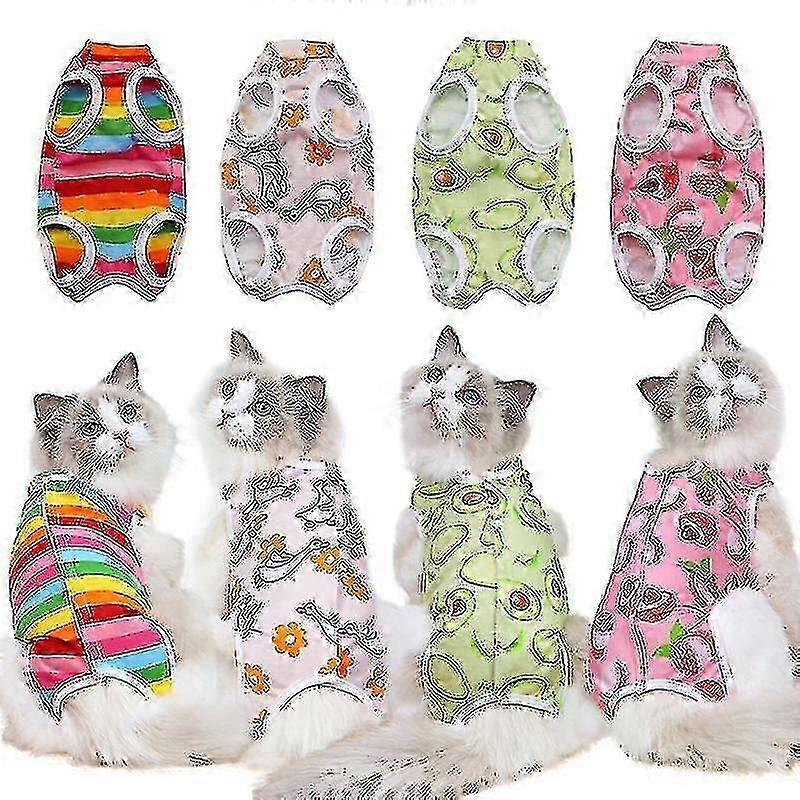Cat Sterilization Clothes After Surgery Fruit Series Four Seasons P...