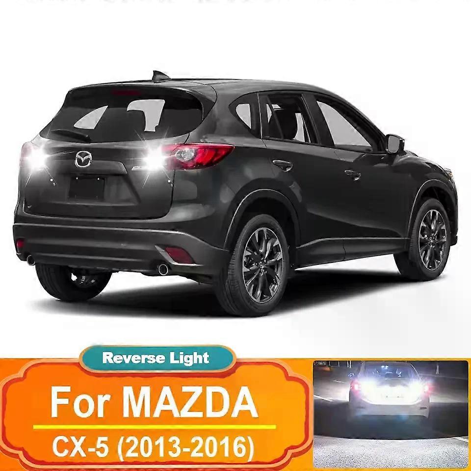 2Pcs For MAZDA CX 5 CX5 2013 2014 2015 2016 LED Exterior Reverse Lamp Bulb Backup Back Up Light Canbus No Error