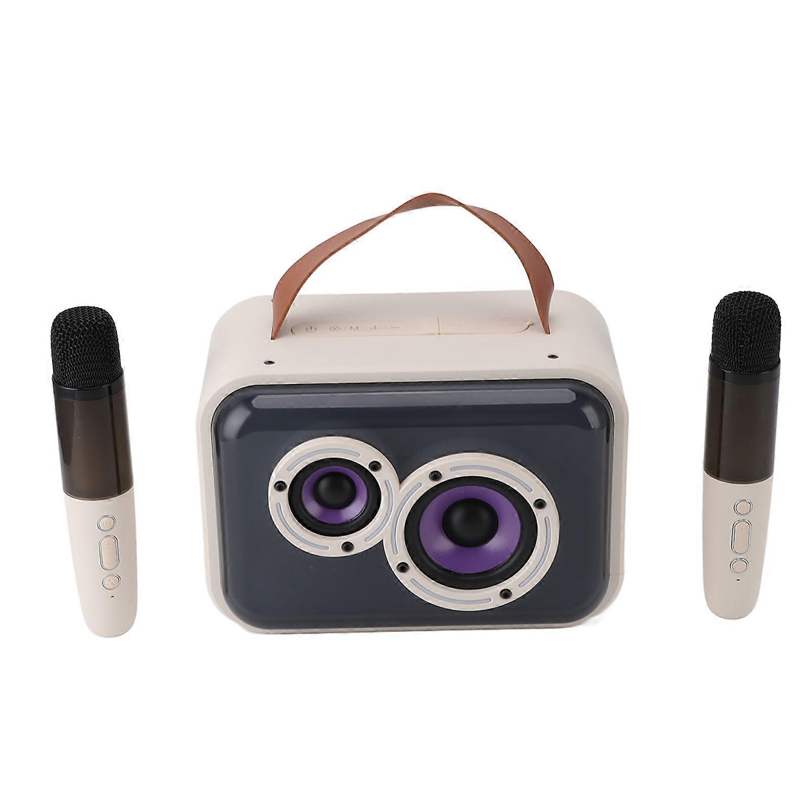 Kids Bluetooth Karaoke Microphone Speaker 2000mAh Battery