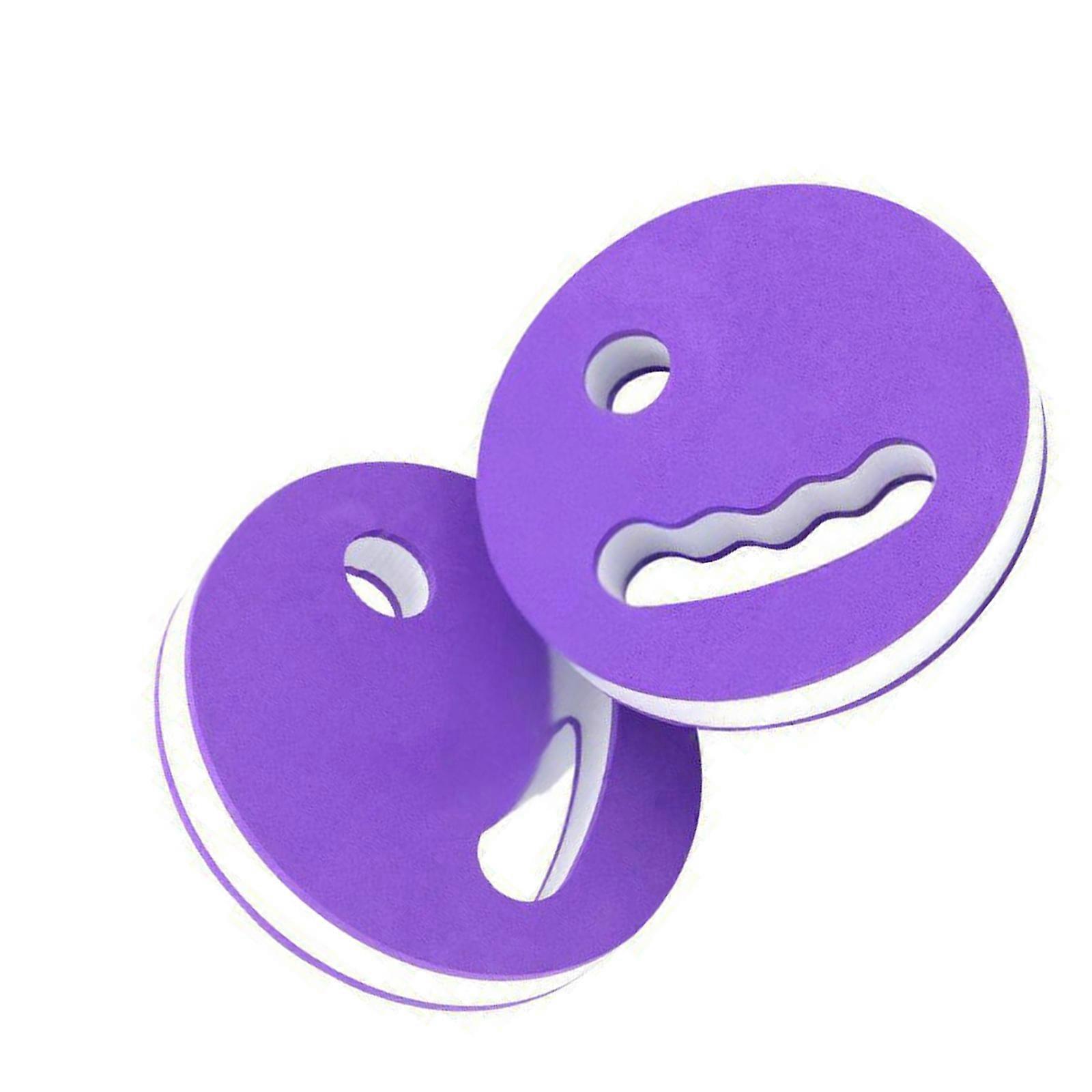 Multipurpose Swim Resistance Tool With Soft Handheld Floating Resistance Device for Fitness Enthusiasts Various Ages  Purple