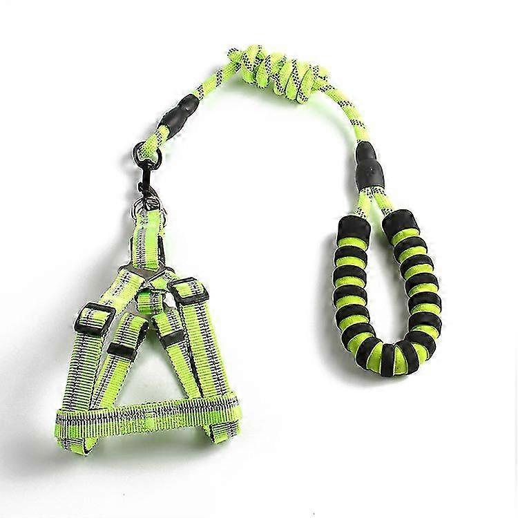 Conjunto combinado de arnês e trela para cães 2Pcs