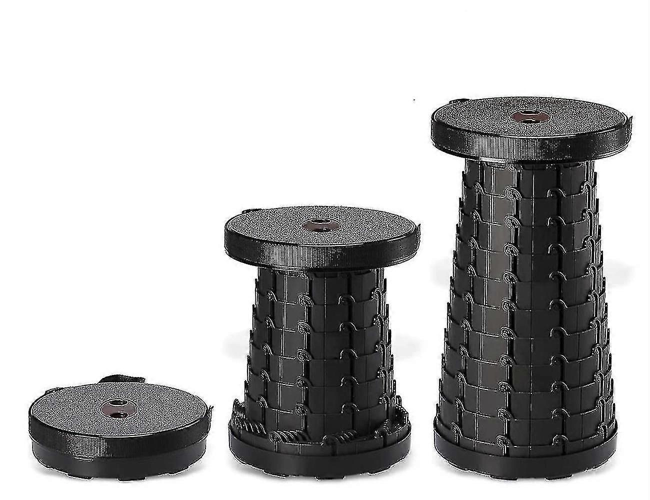 2025 Portable Folding Stool, Plastic Folding Stool With Adjustable Height And Handle, Small Compact Telescopic Folding Stool
