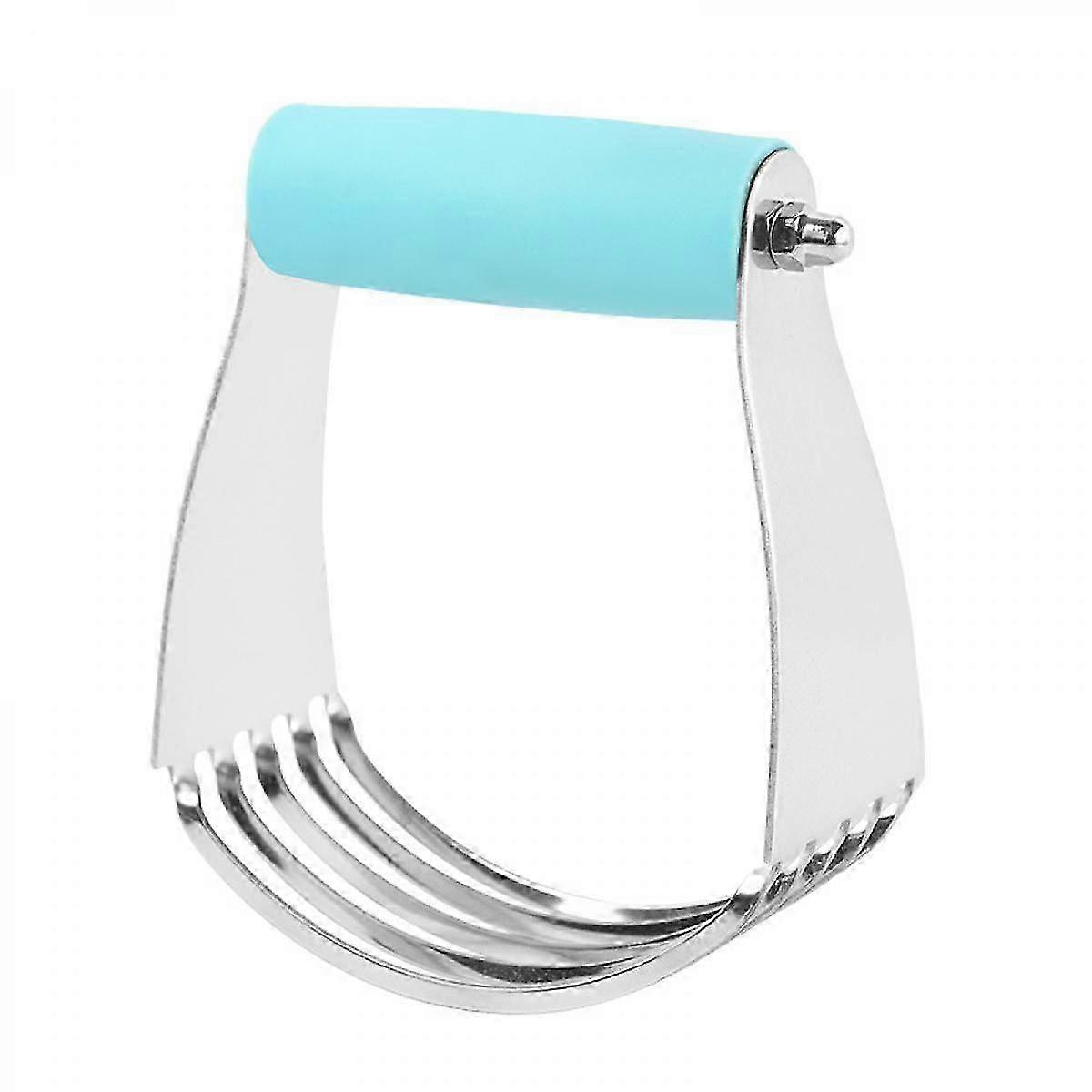 Pastry Shortening Blender Cutter,Stainless Steel Dough Masher for Butter, Biscuit,Baking, Kneading,Dough, Flakier and Fluffier Pie Crusts