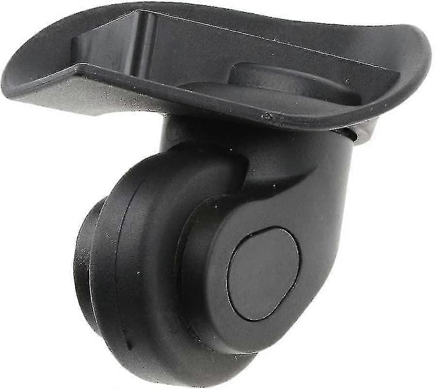 2 delar A20 resväska med dämpade hjul, reservhjul för vagn, svart - enkel installation