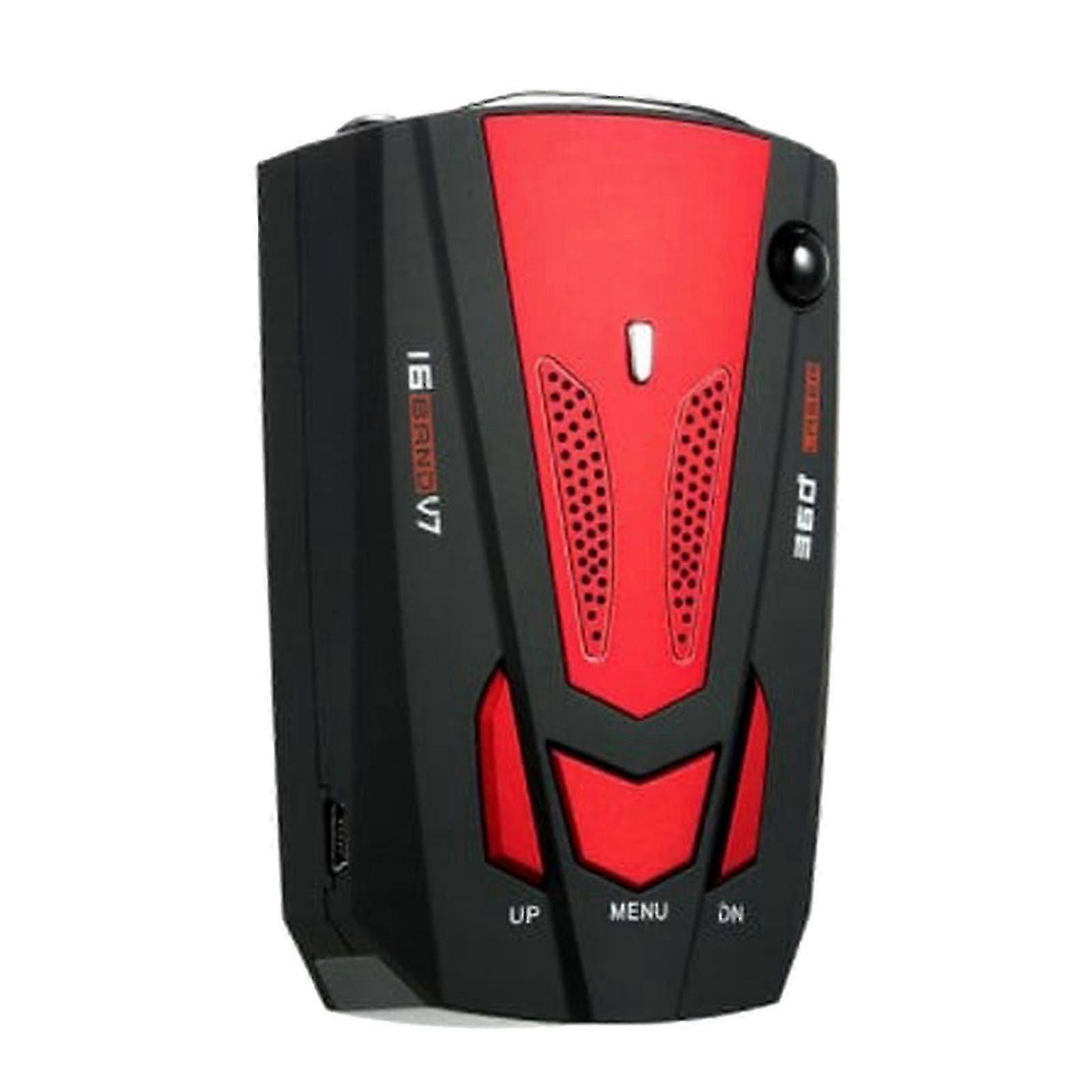 2025 Radar Detector, City/Highway Mode 360 Degree Detection Radar Detectors with LED Display for Cars, Voice Alert and Car Speed Alarm System
