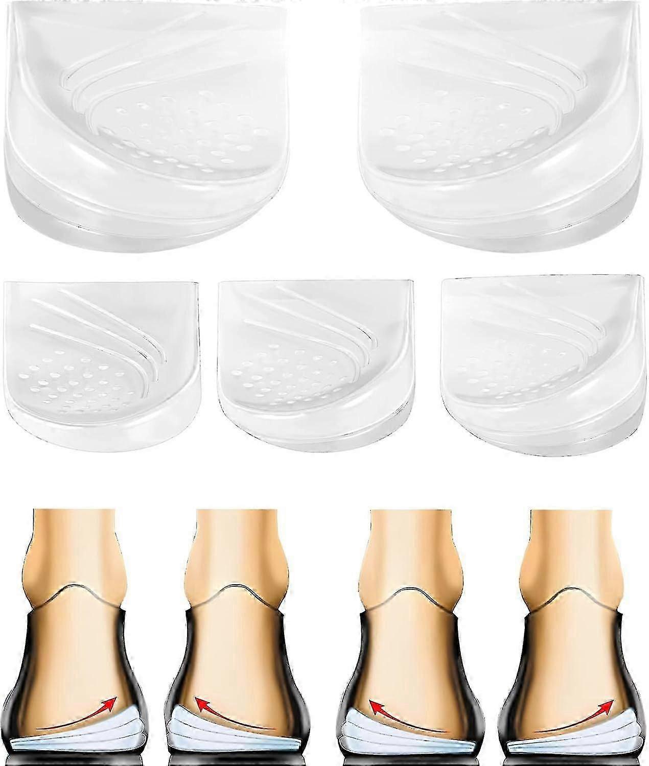 heel lift inserts for supination and over-pronation correction