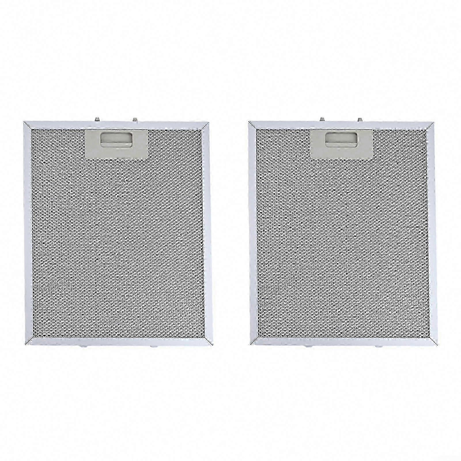 2 x Aluminum Mesh Grease Filter for Range Hood, Replacement 300 x 250 mm, Model HwyNO.208