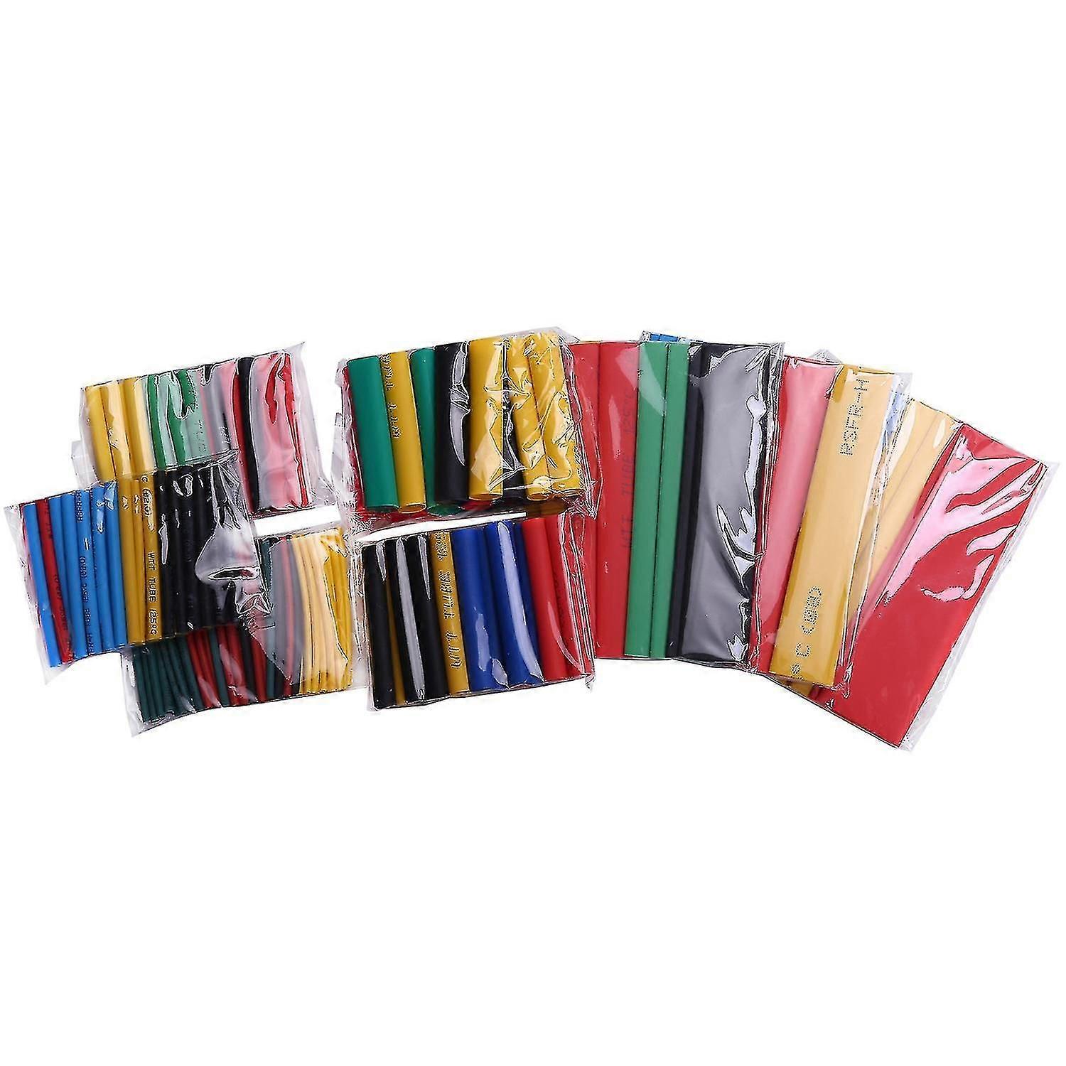 164pcs Pe Shrinking Assorted Heat Shrink Tube Wire Cable Insulated Sleeving Tubing Set Tool Accesso (haoyi)