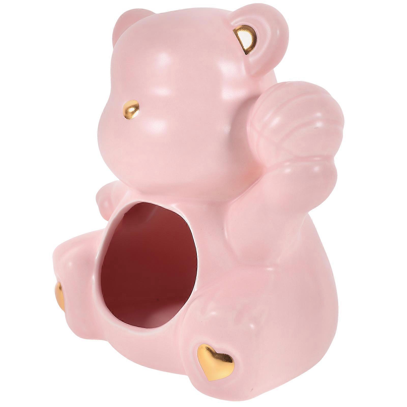 Ceramic Hamster Hut for Pet Use Small Animal Bedding Hideout Nest