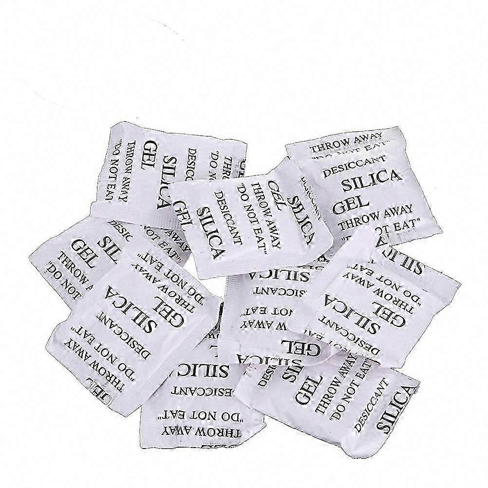 200 Packs Silica Gel Desiccant Non Toxic Moisture Absorber Dry Damp-proof Corrosion Prevention