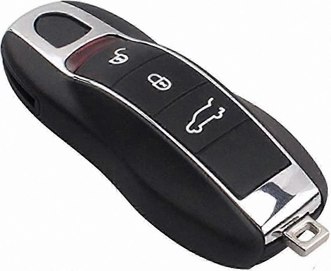 3-Button Remote Control Shell for  Cayenne Boxster 911 Panamera Cayman Macan GT-Compatible Key Replacement