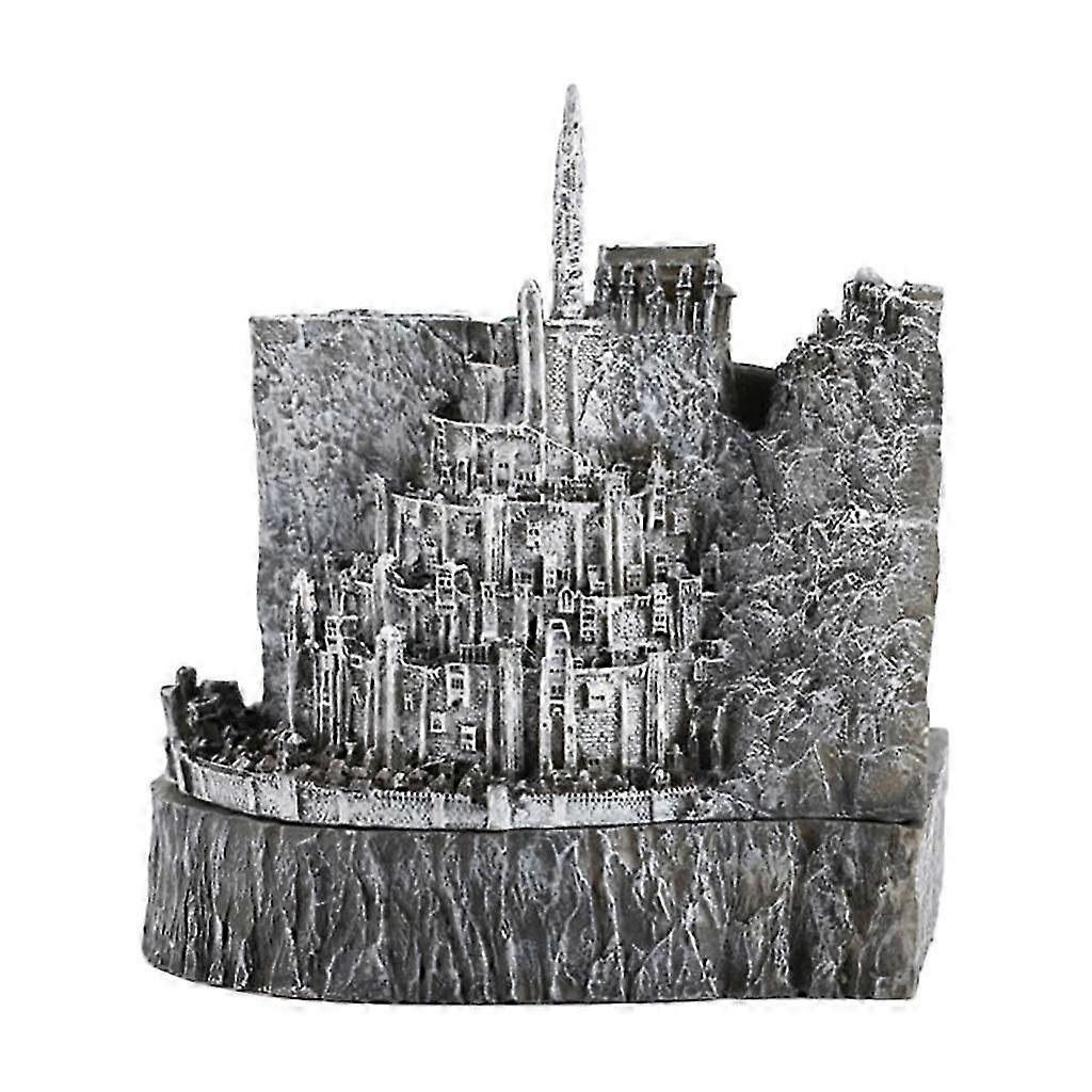 Ancient Castle Statue Model Ashtray Vintage Desktop Ornament Decorative Ash Tray