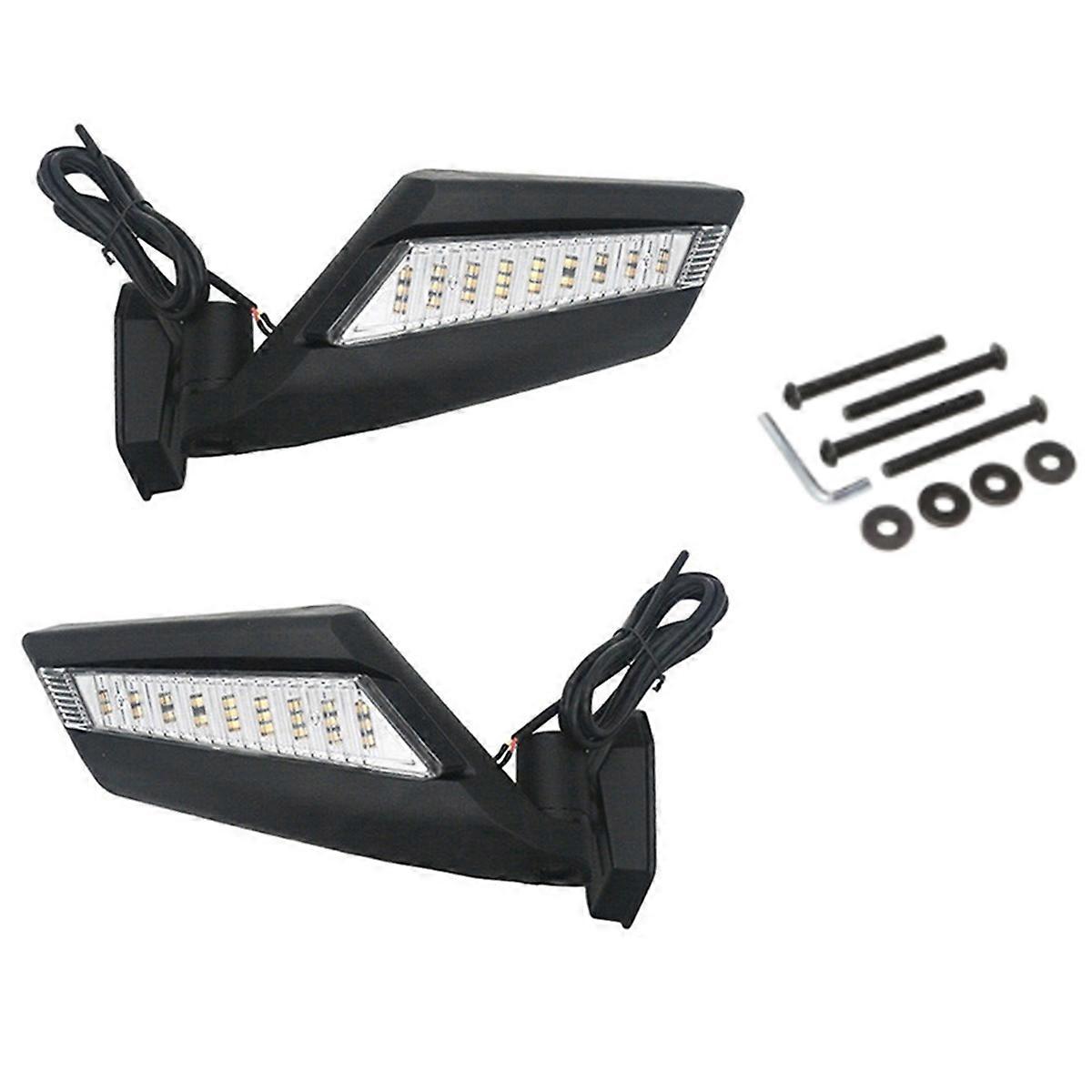 UTV Rearview Mirror with LED Turn Signal Light for
