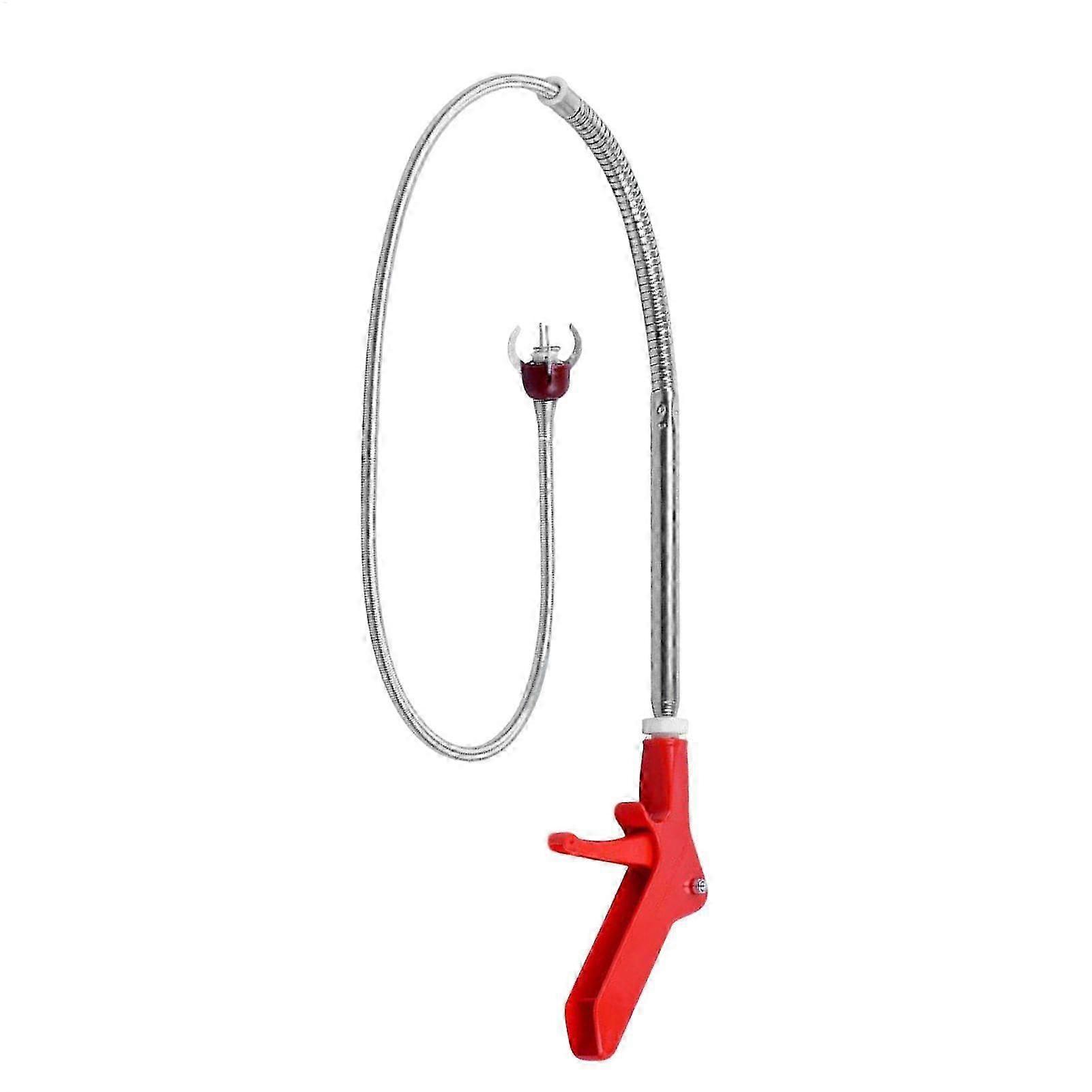Toilet Snake Clog Remover, Flexible Drain Cleaner, NonSlip Plumbing Tool