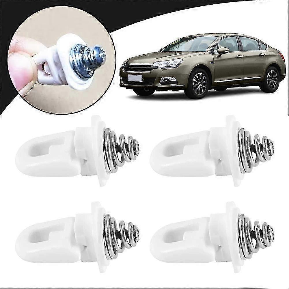 4PCS Front Bumper Bracket Retaining Clip For 09-16 CitroenC5 407 743712 2025