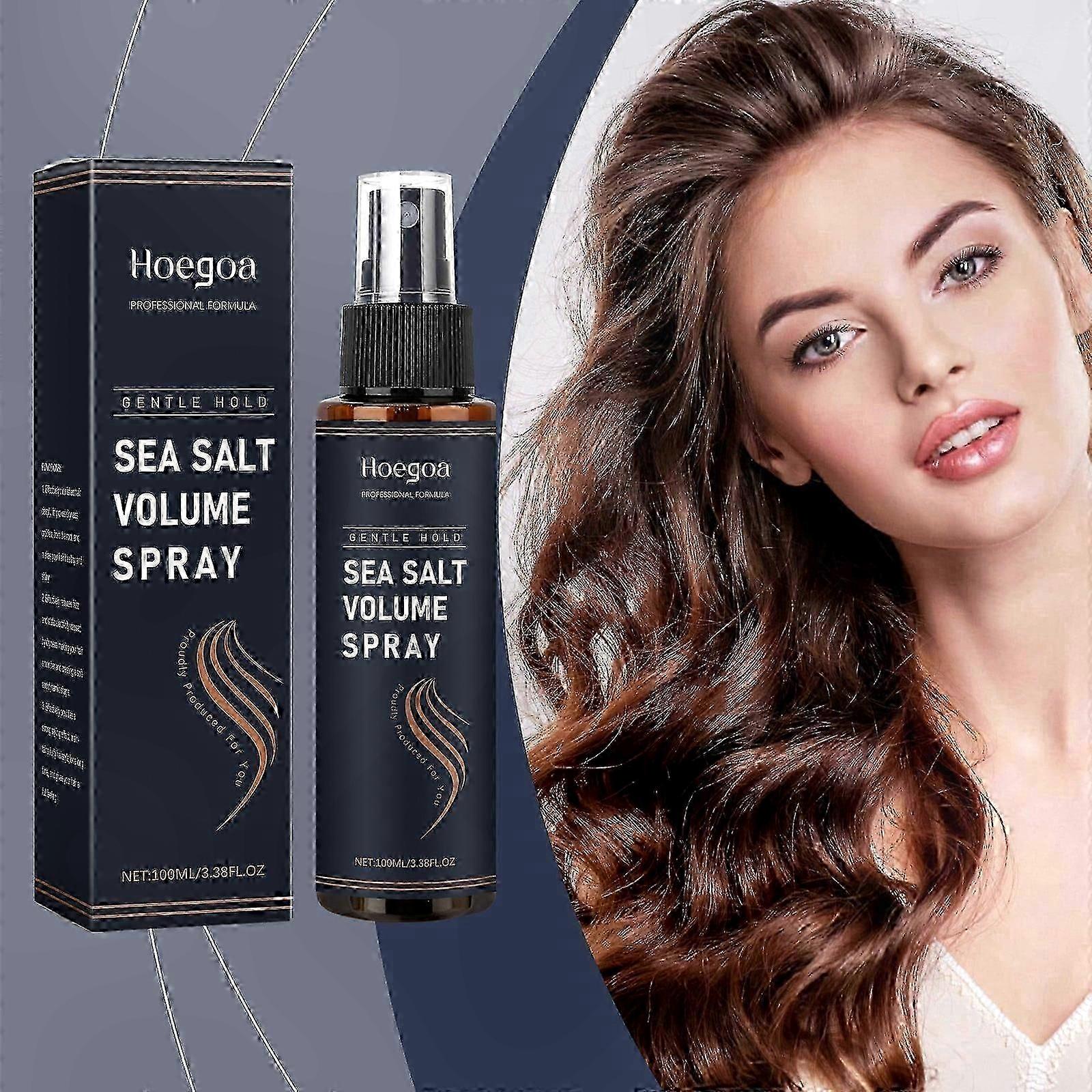 Sea Salt Texturizing Spray for Voluminous Hair, Provides Lightweight Hold and Instant Texture Enhancement