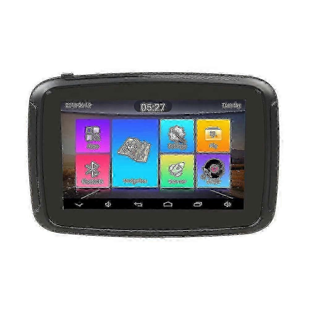 Waterproof outdoor navigator for motorbikes