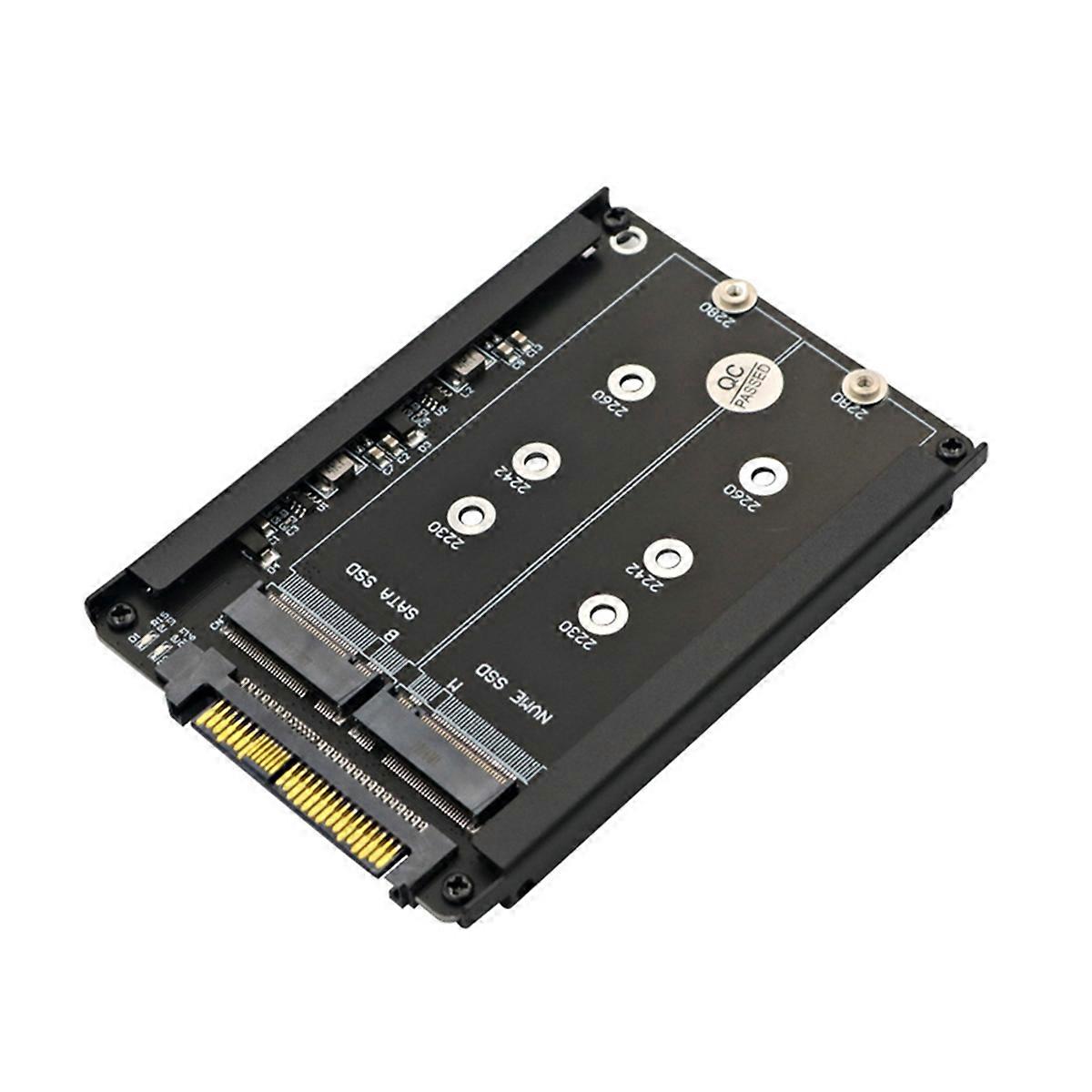 M.2 SSD to U.2 SFF-8639 Key B+M Adapter NVMe SSD to PCIe3.0 Converter for Desktop Computers Data Transfer