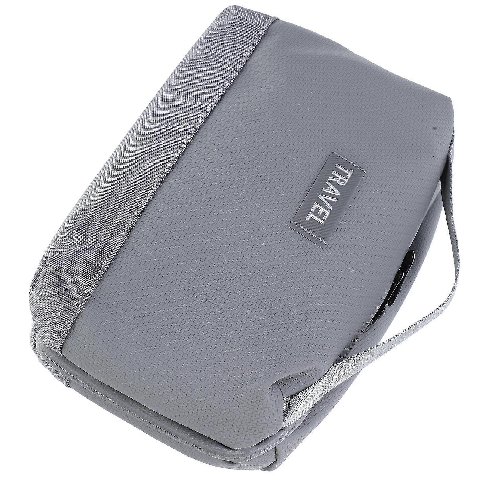 Digital Accessories Organizer Bag for Electronic Cable Storage Grey Large Capacity
