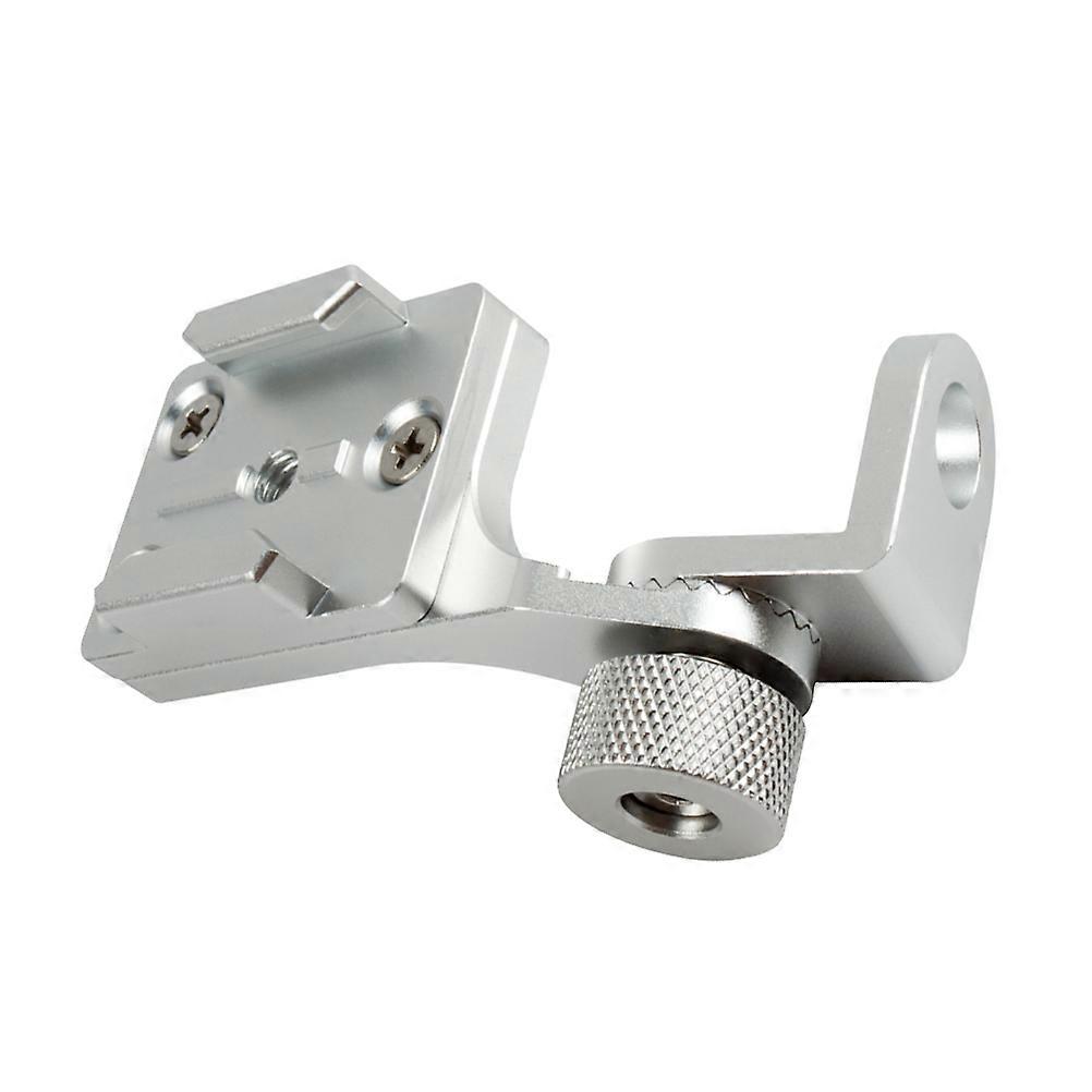 Motorcycle Rearview Mirror Aluminum Alloy for Camera Support Holder Silver