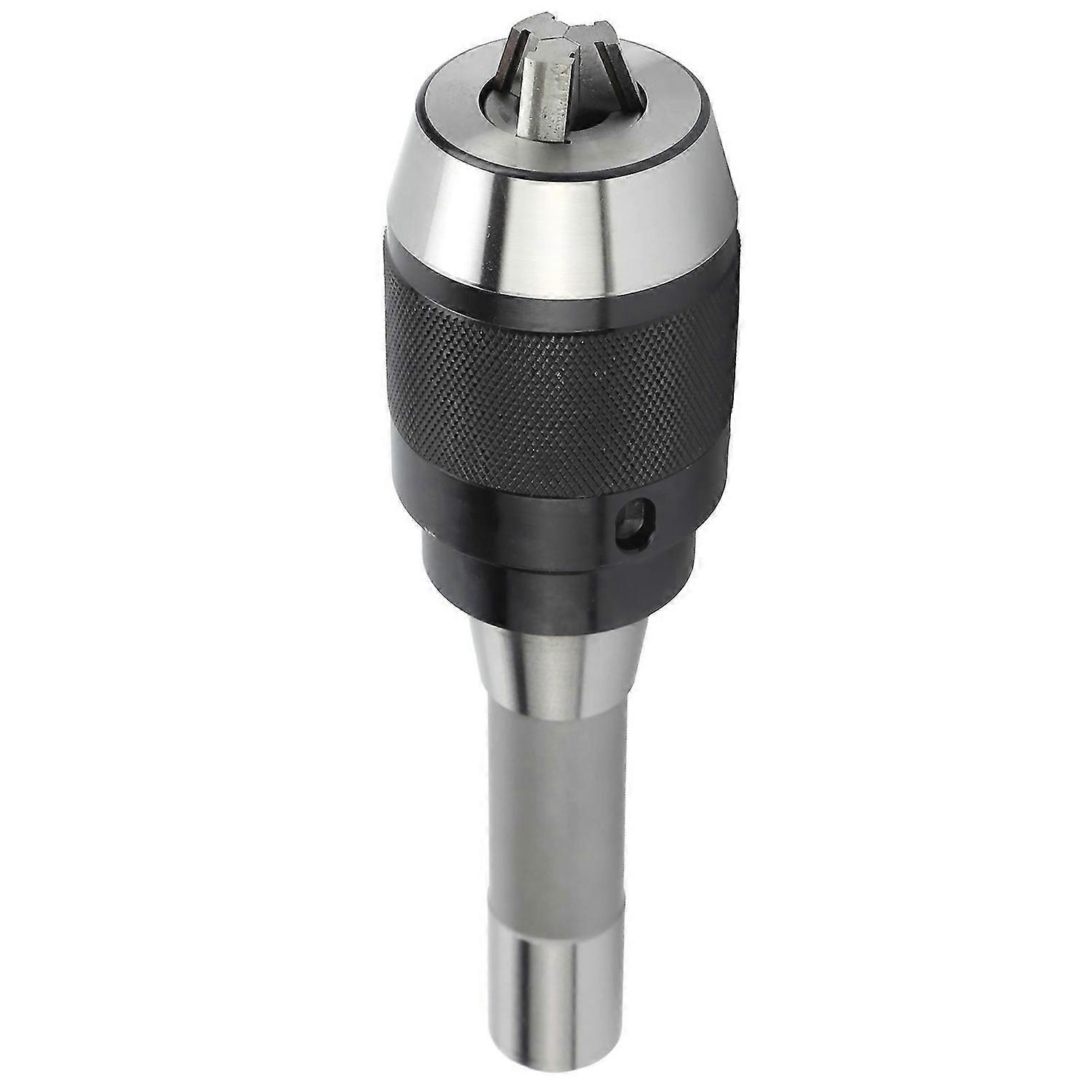 Integral Drill Chuck Keyless with Straight Shank Lathe Hardware Tools Accessories APU13‑R8‑7/16-ss