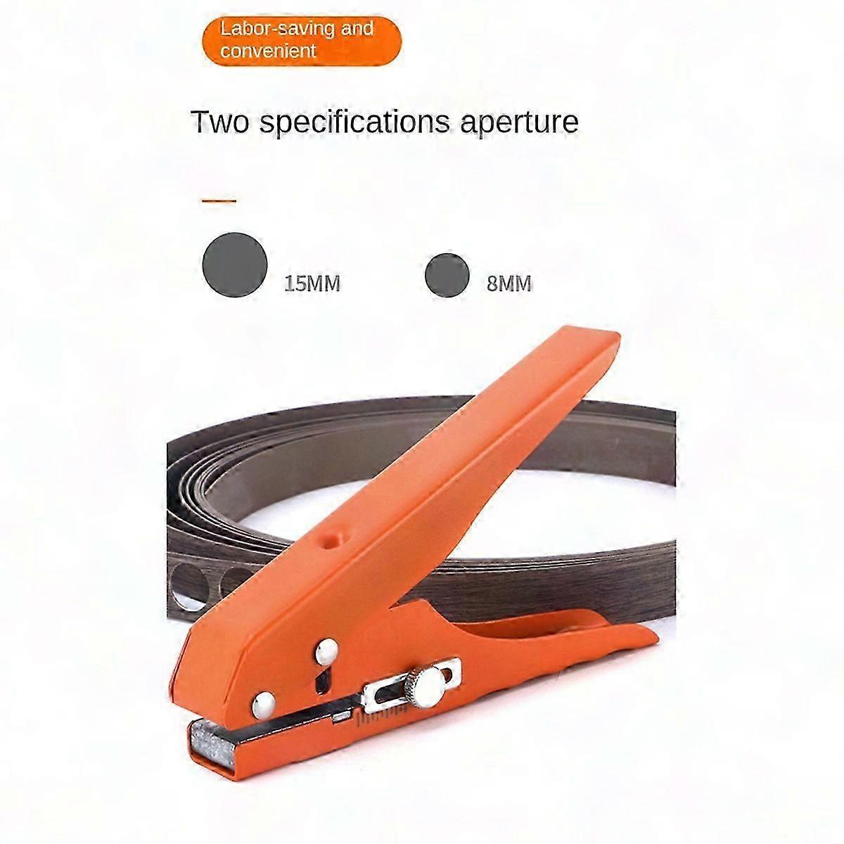 2X Edge Banding Punching Pliers, 15MM Countersink Drill Bit, Screw Hole Punching Tool, Masking Pliers