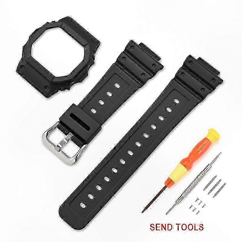 Compatible Replacement Watch Strap for DW-5600E G-5600E GW-M5610 Models