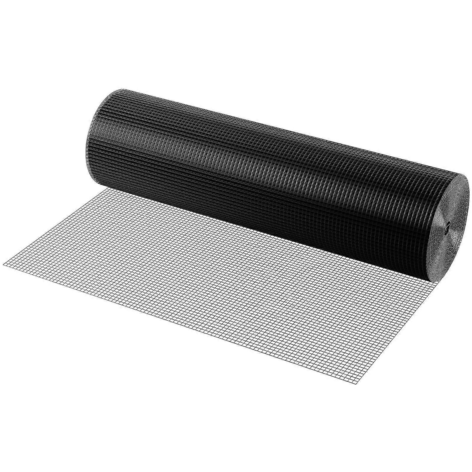 Hardware Cloth, 48'' x 100' Galvanized Wire Mesh Roll, 19 Gauge Chicken Wire Fence Roll, Vinyl Coating Metal Wire Mesh