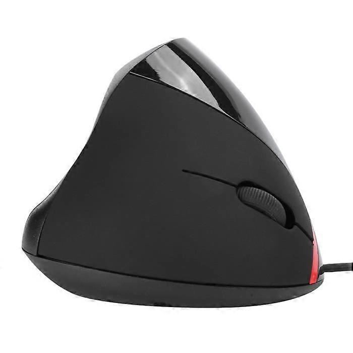 Optical Vertical Mouse - jsy12-CWU - Ergonomic - Wired - Rechargeable - Black ABS