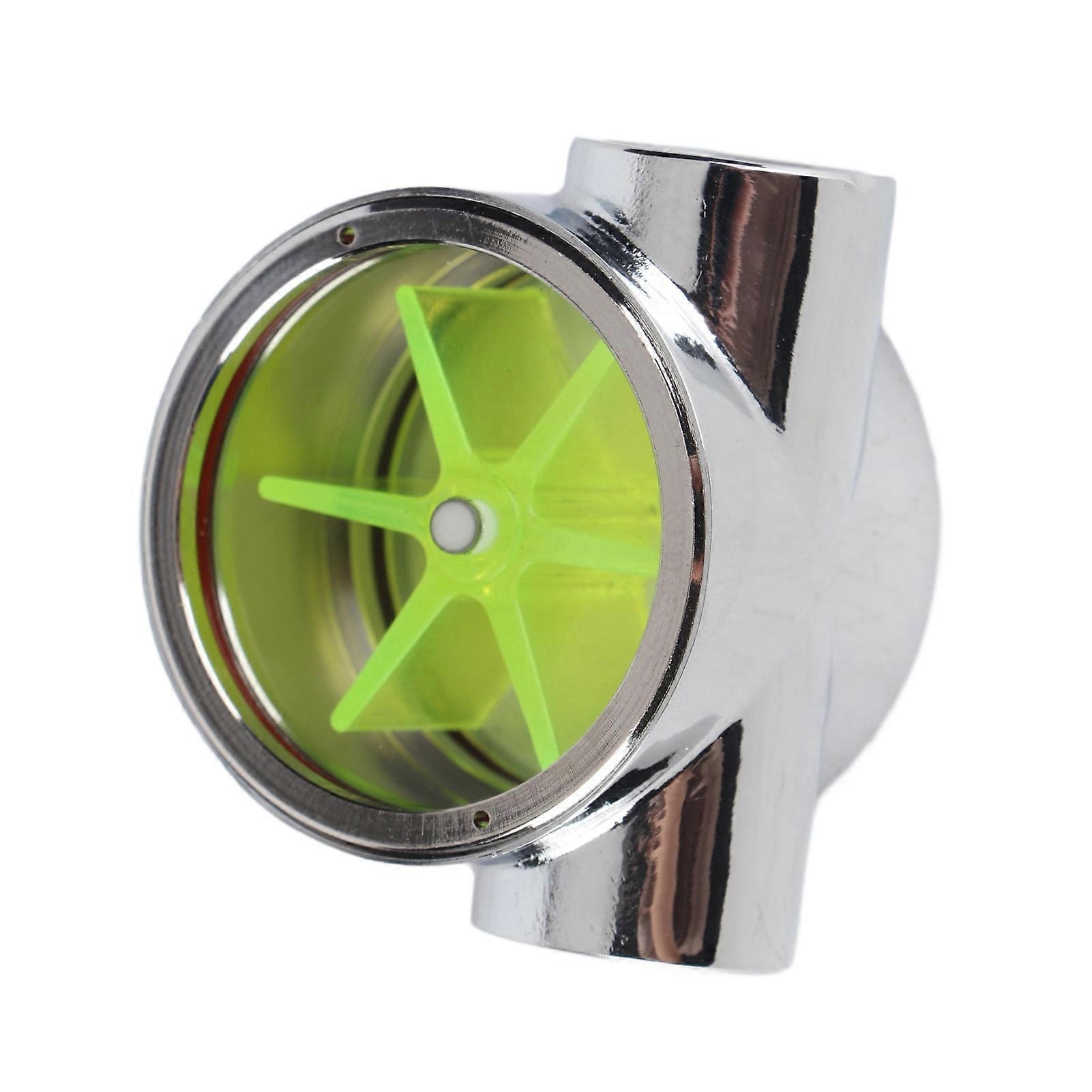 Tungsten Alloy G1/4" Standard Female to Female Thread Computer Water Cooling Flow Indicator