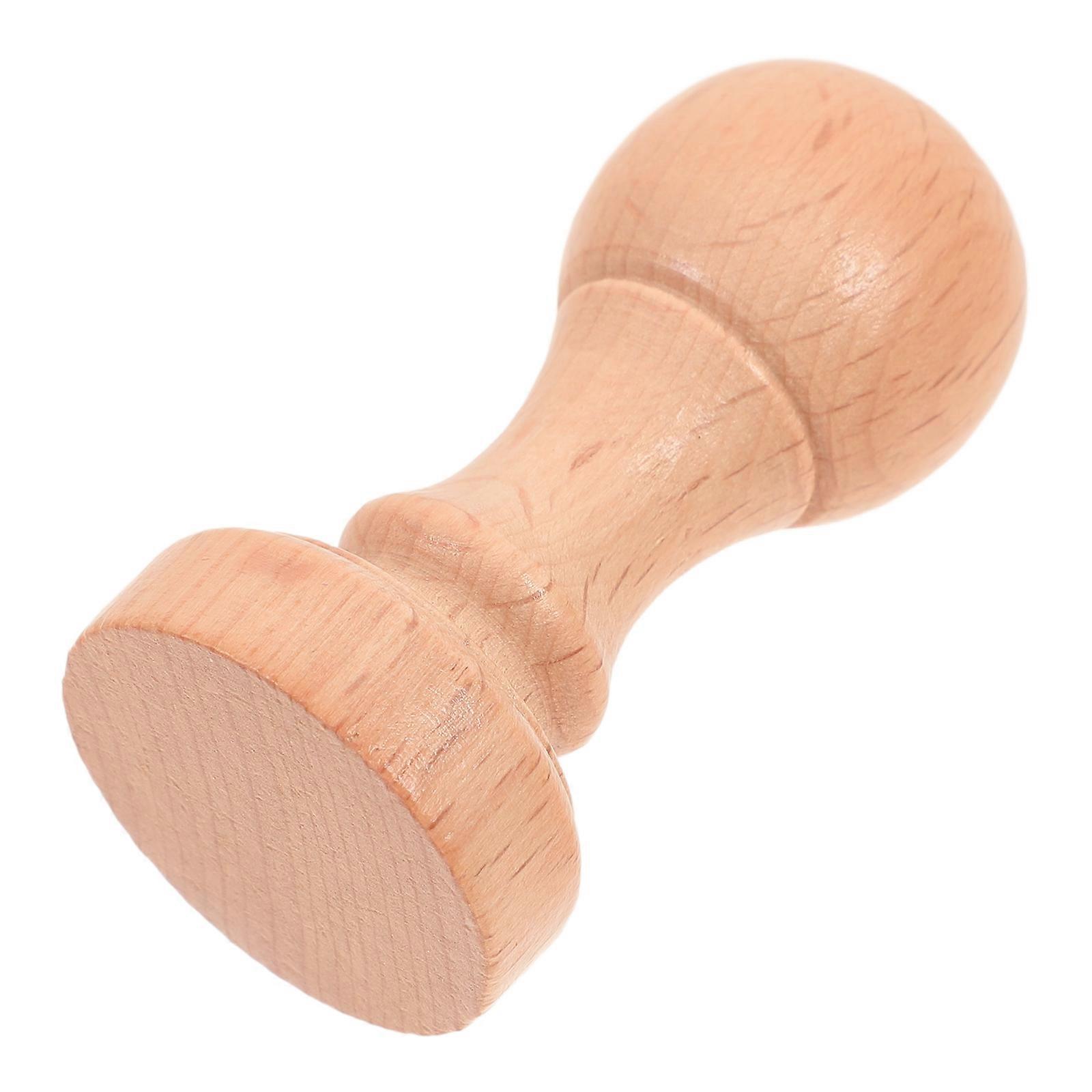 3Pcs Wooden Stamp Blank Stamper for DIY Carving and Craft Use